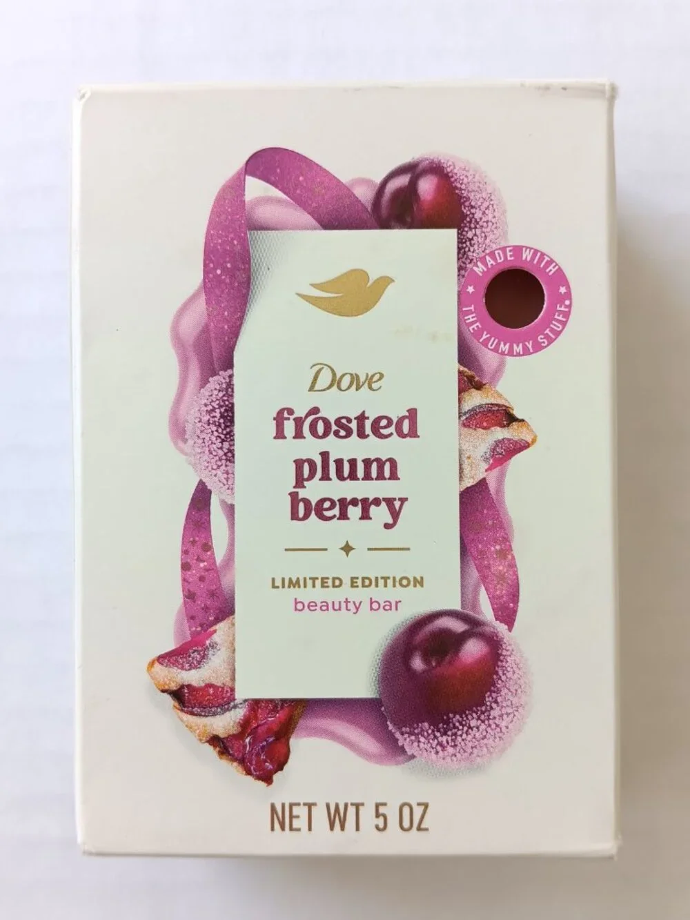 Dove Limited Edition Frosted Plum Berry Beauty Bar 5oz